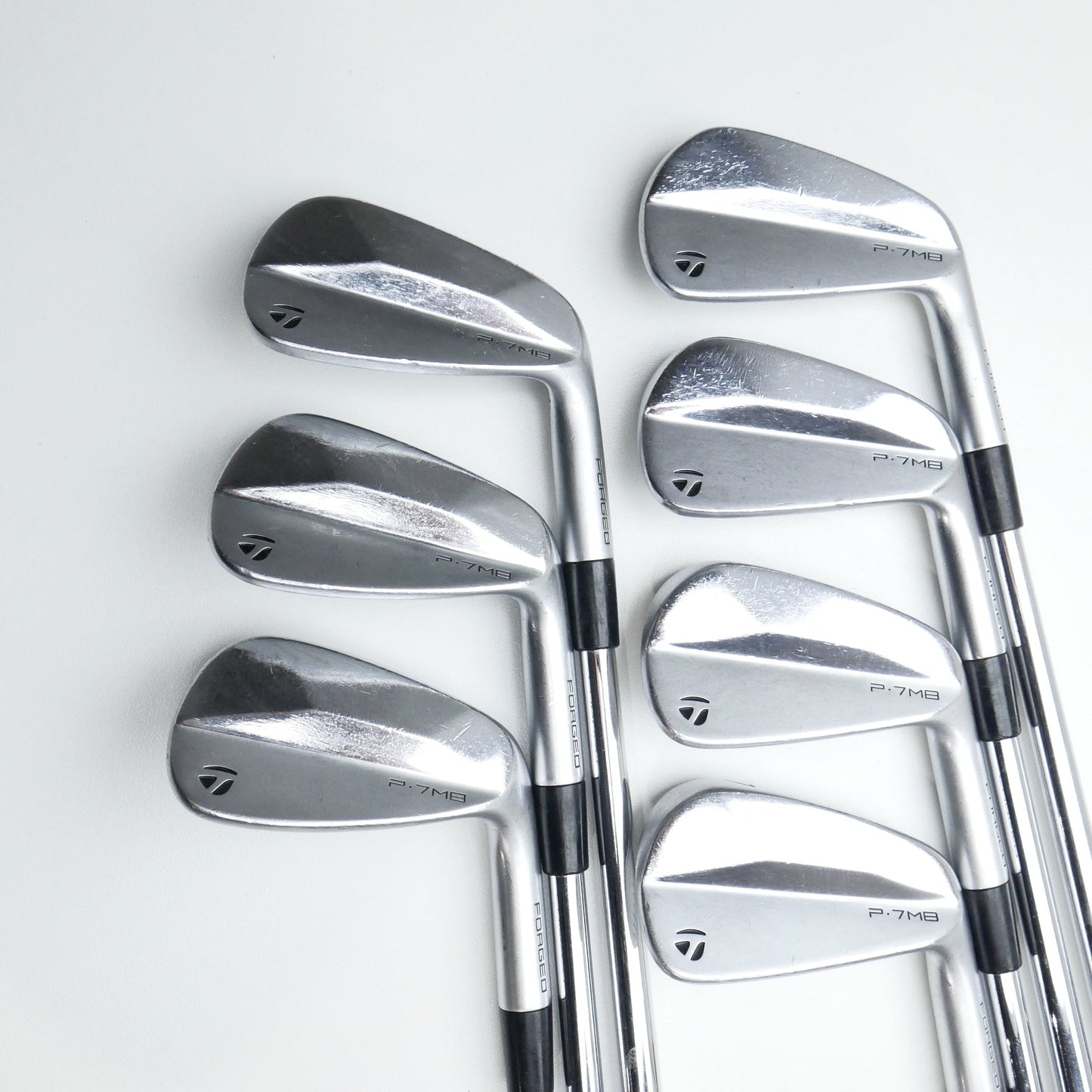 Used TaylorMade P7MB 2023 Iron Set / 4 - PW / X-Stiff Flex