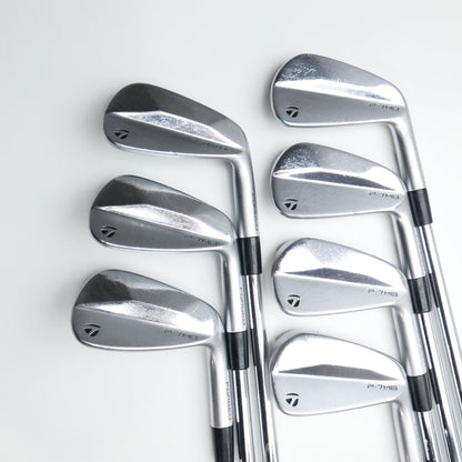 Used TaylorMade P7MB 2023 Iron Set / 4 - PW / X-Stiff Flex
