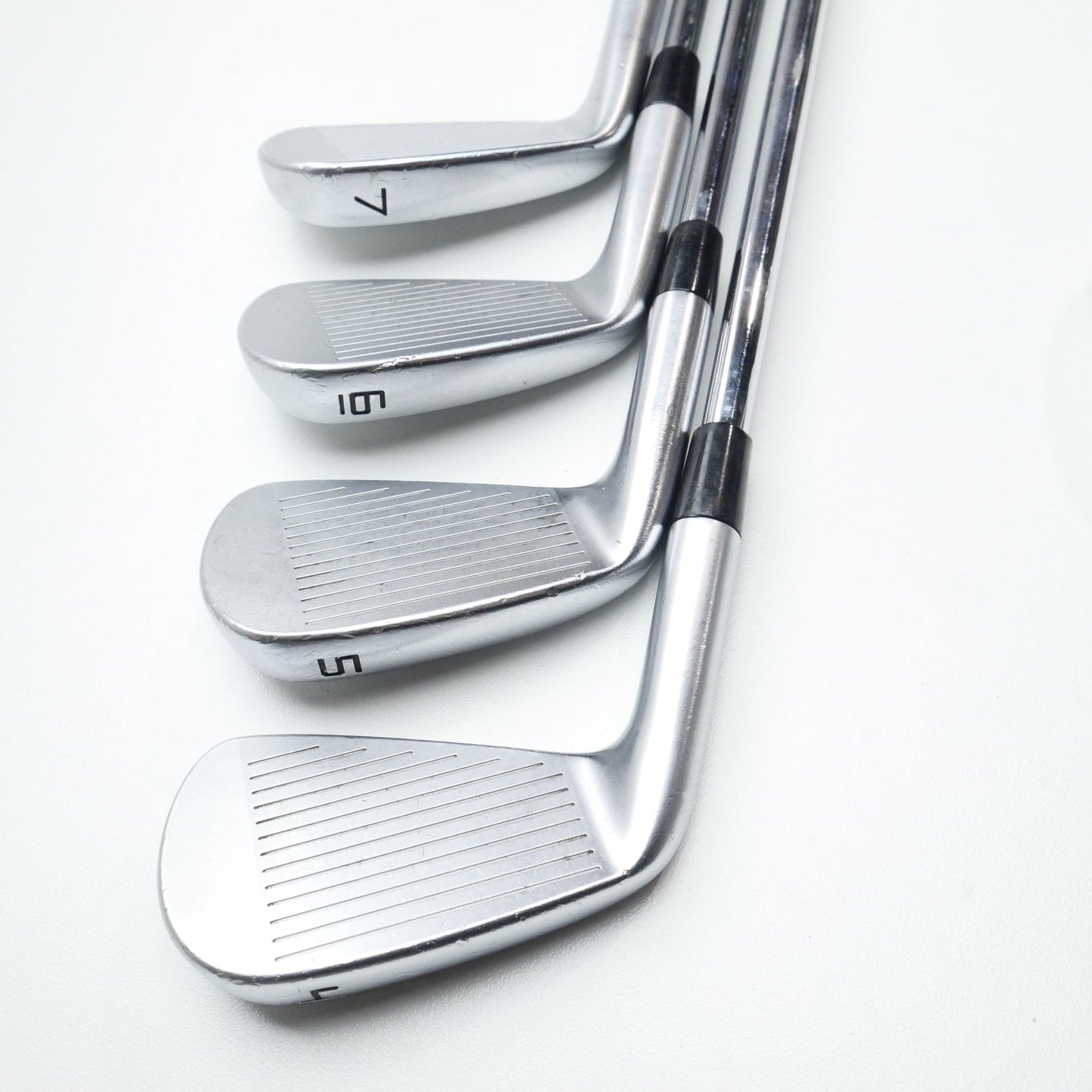 Used TaylorMade P7MB 2023 Iron Set / 4 - PW / X-Stiff Flex