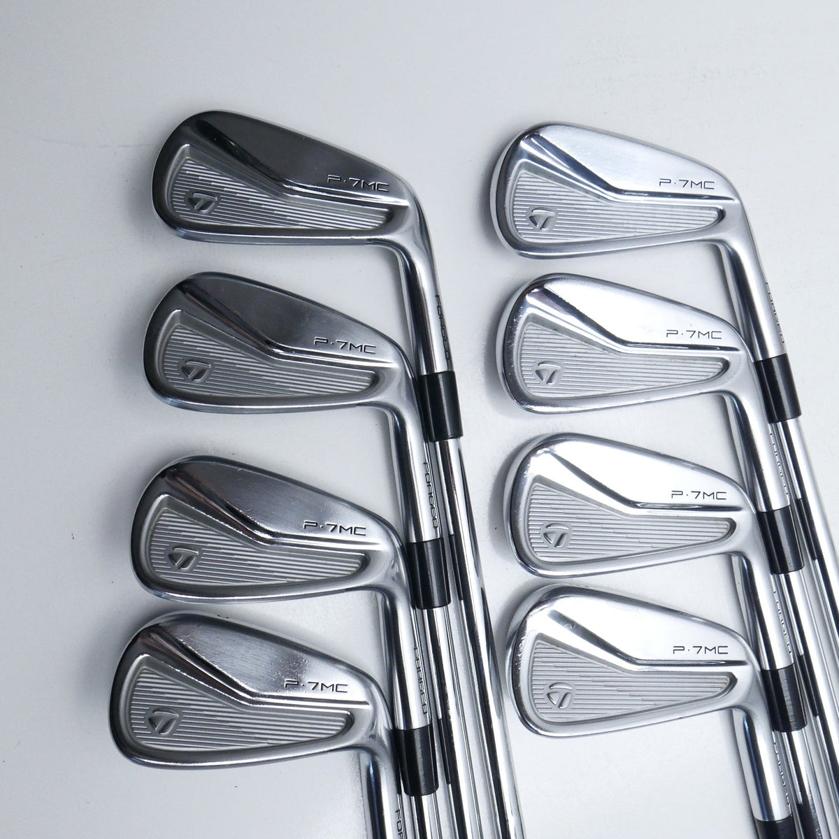 Used TaylorMade P7MC 2020 Iron Set / 3 - PW / Stiff Flex