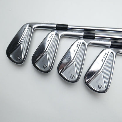 Used TaylorMade P7MC 2023 Iron Set / 4 - PW / Stiff Flex