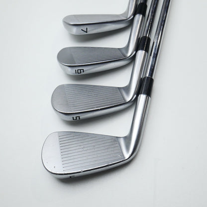 Used TaylorMade P7MC 2023 Iron Set / 4 - PW / Stiff Flex
