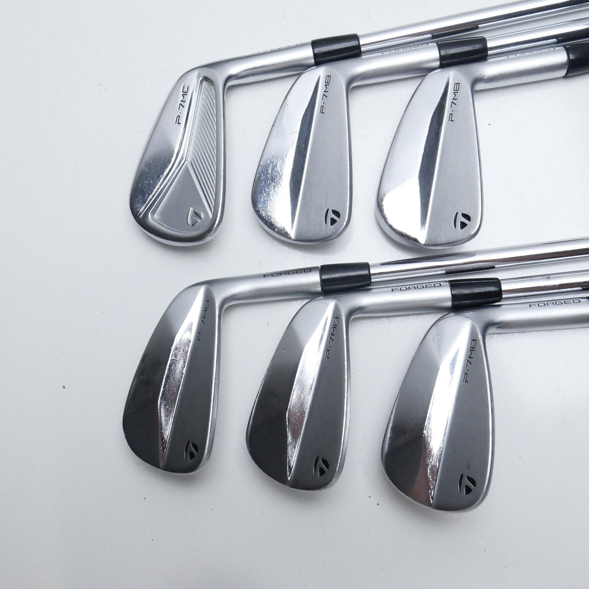 Used TaylorMade P7MC 2023 & P7MB 2023 Combo Iron Set / 4 - 9 IRON / X-Stiff Flex