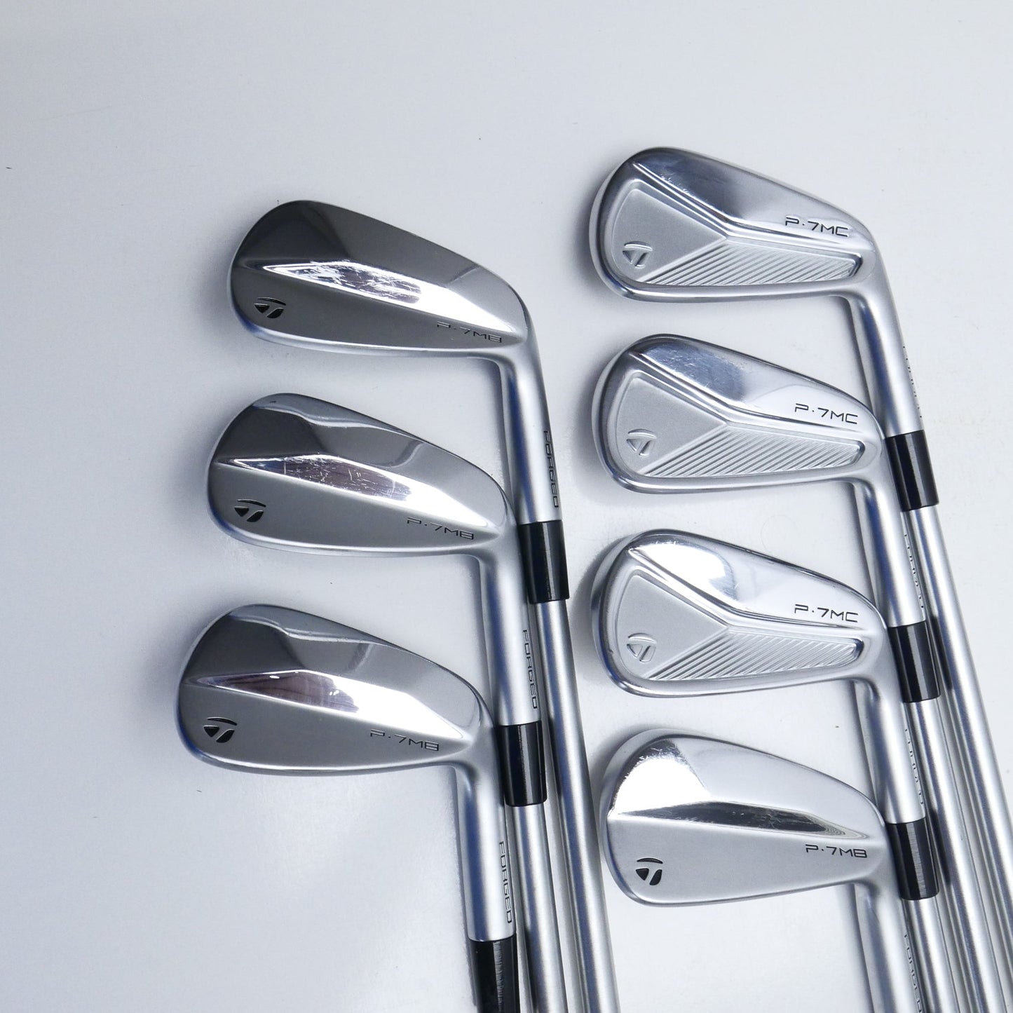 Used TaylorMade P7MC '23 & P7MB '23 Combo Set Iron Set / 4 - PW / X-Stiff Flex