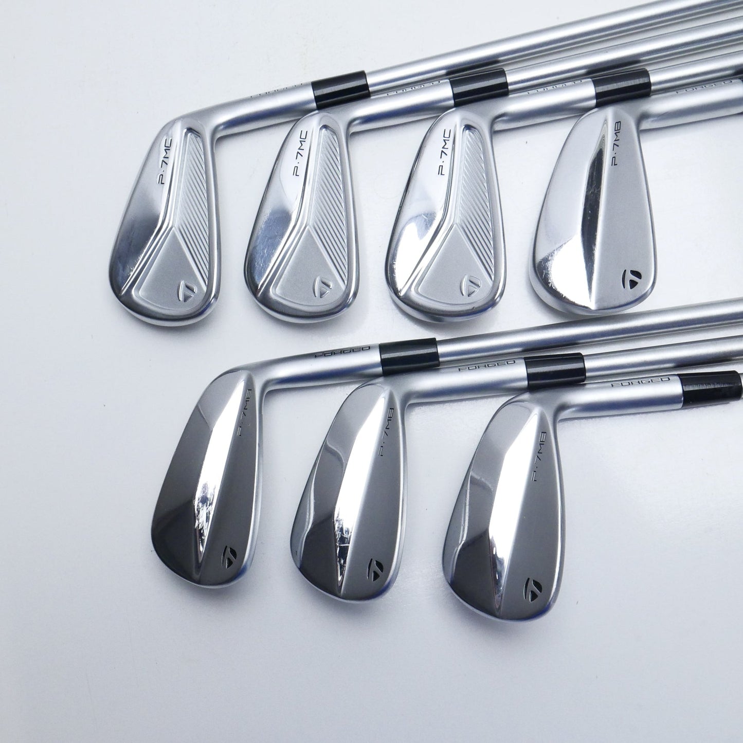 Used TaylorMade P7MC '23 & P7MB '23 Combo Set Iron Set / 4 - PW / X-Stiff Flex