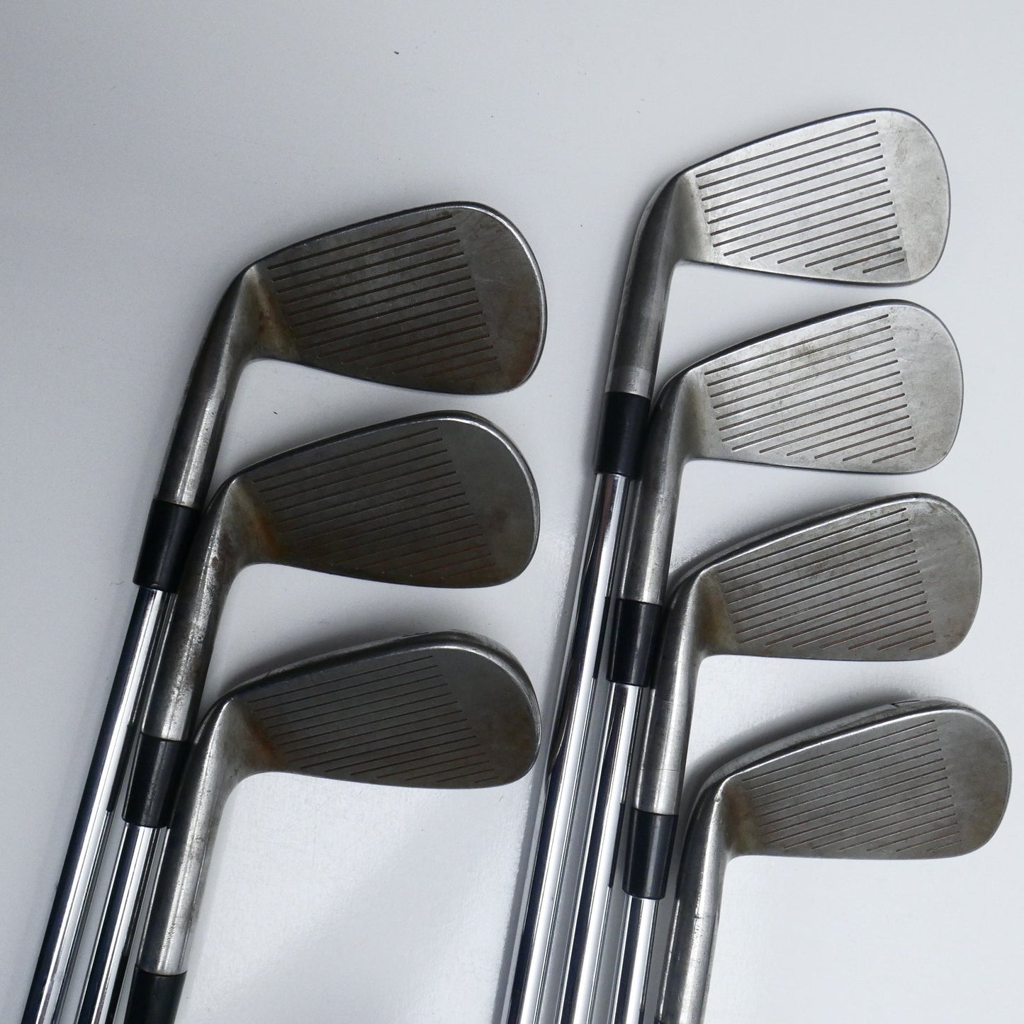 Used TaylorMade P7MC RAW Iron Set / 4 - PW / Stiff Flex