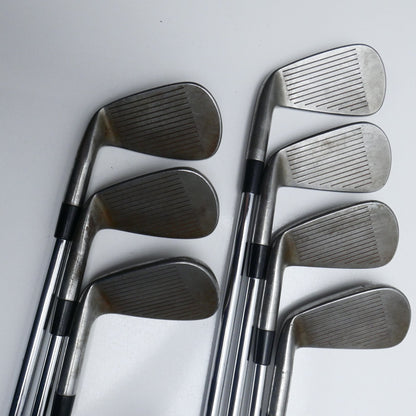 Used TaylorMade P7MC RAW Iron Set / 4 - PW / Stiff Flex
