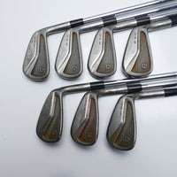 Used TaylorMade P7MC RAW Iron Set / 4 - PW / Stiff Flex