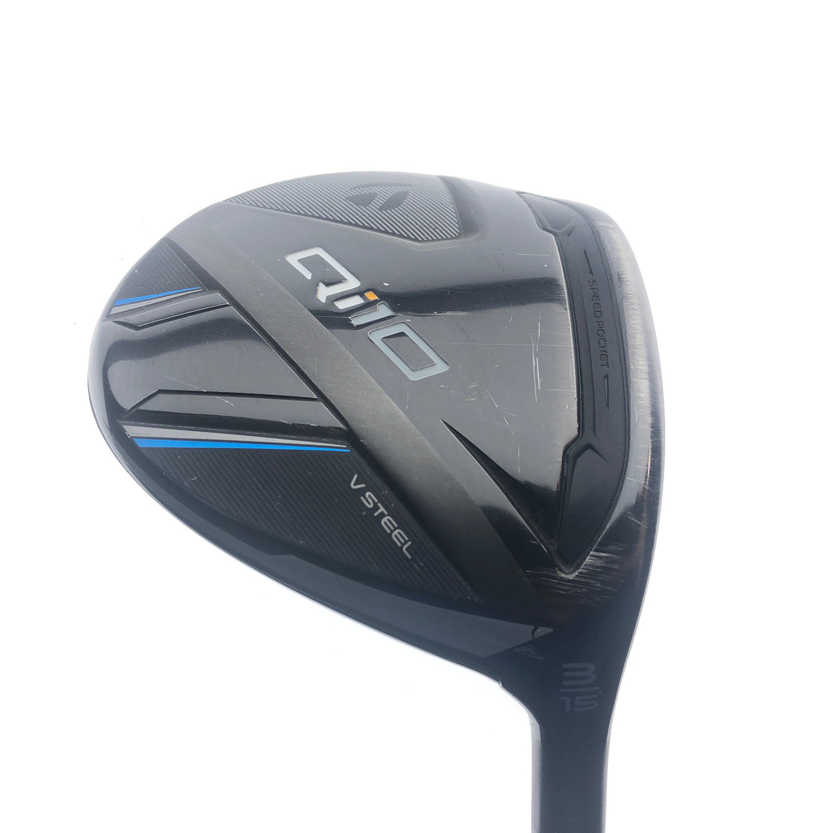 Used TaylorMade Qi10 3 Fairway Wood / 15 Degrees / Regular Flex