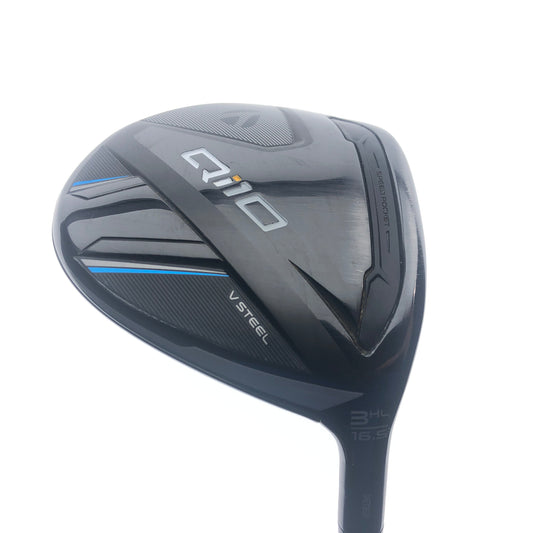 Used TaylorMade Qi10 3  HL Fairway Wood / 16.5 Degrees / A Flex