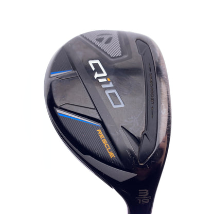 Used TaylorMade Qi10 3 Hybrid / 19 Degrees / Stiff Flex