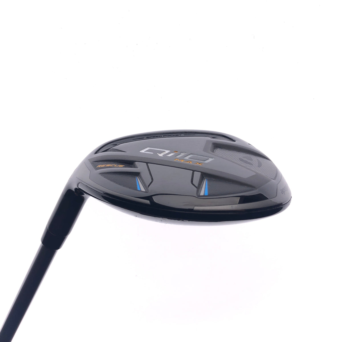 Used TaylorMade Qi10 Max 4 Hybrid / 23 Degrees / Regular Flex / Left-Handed
