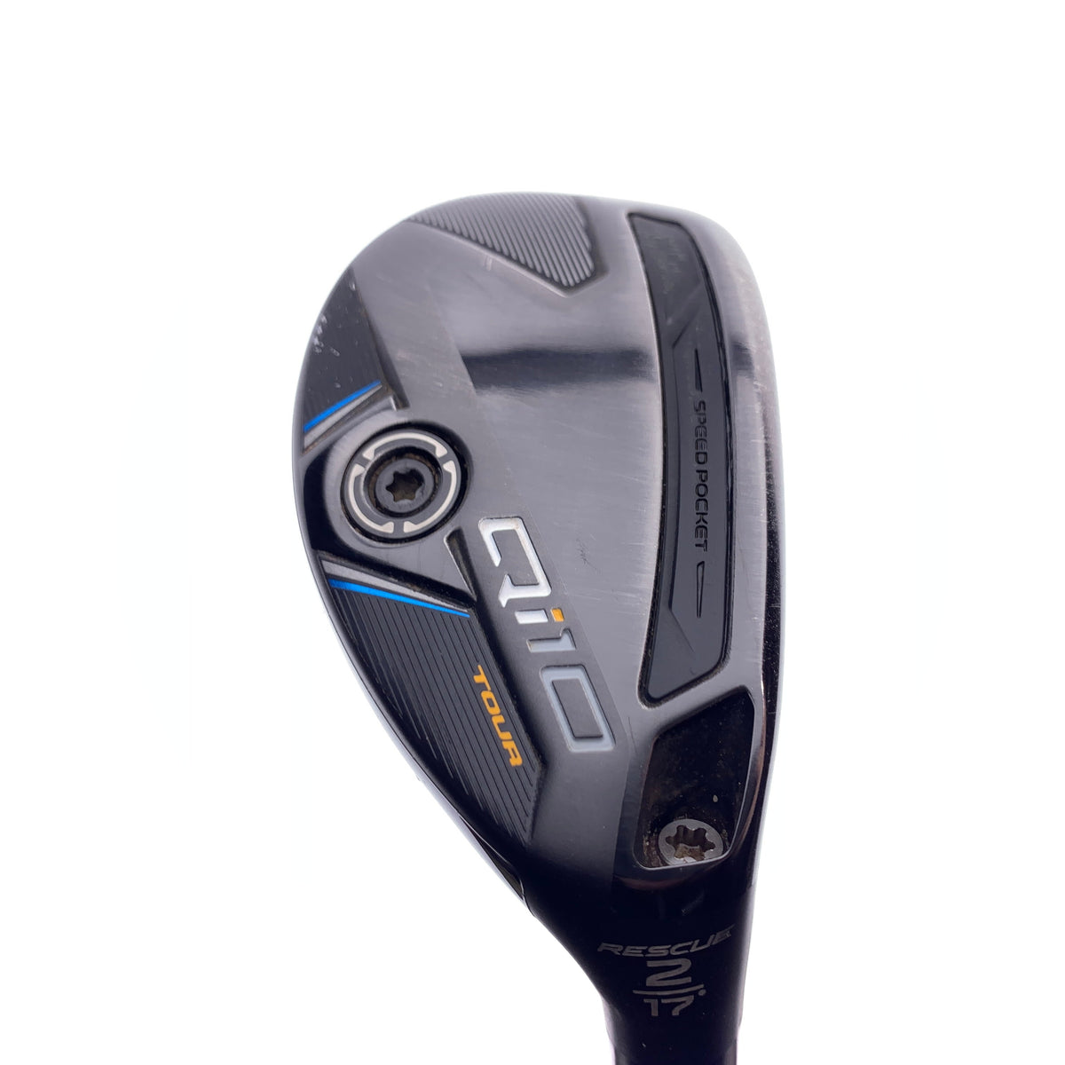 Used TaylorMade Qi10 Tour 2 Hybrid / 17 Degrees / Stiff Flex