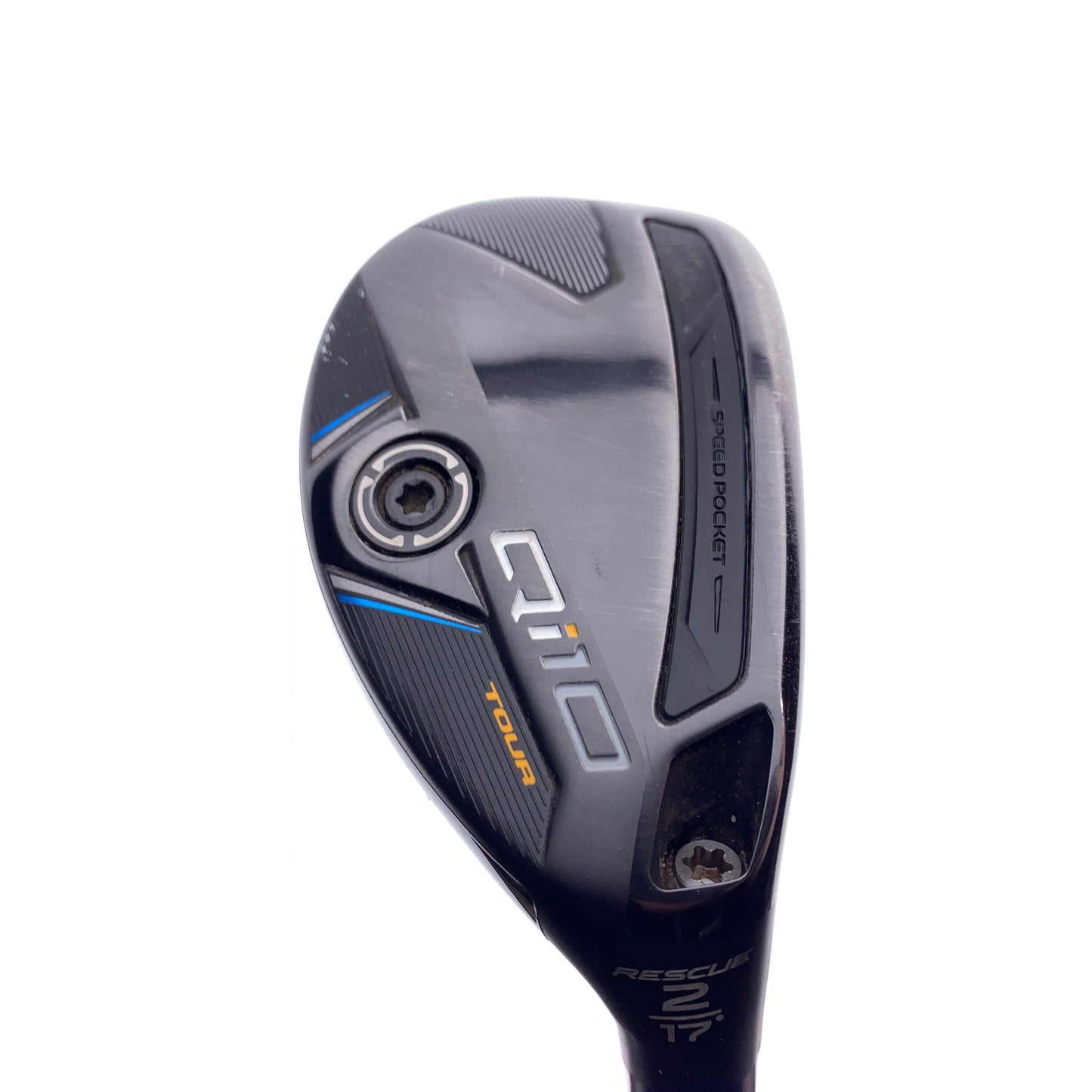 Used TaylorMade Qi10 Tour 2 Hybrid / 17 Degrees / Stiff Flex