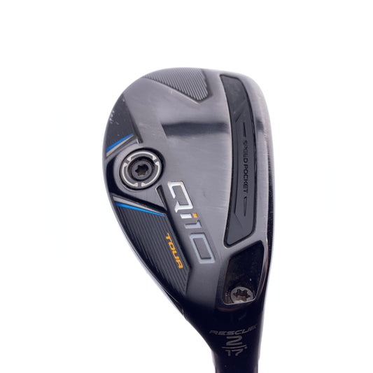 Used TaylorMade Qi10 Tour 2 Hybrid / 17 Degrees / Stiff Flex