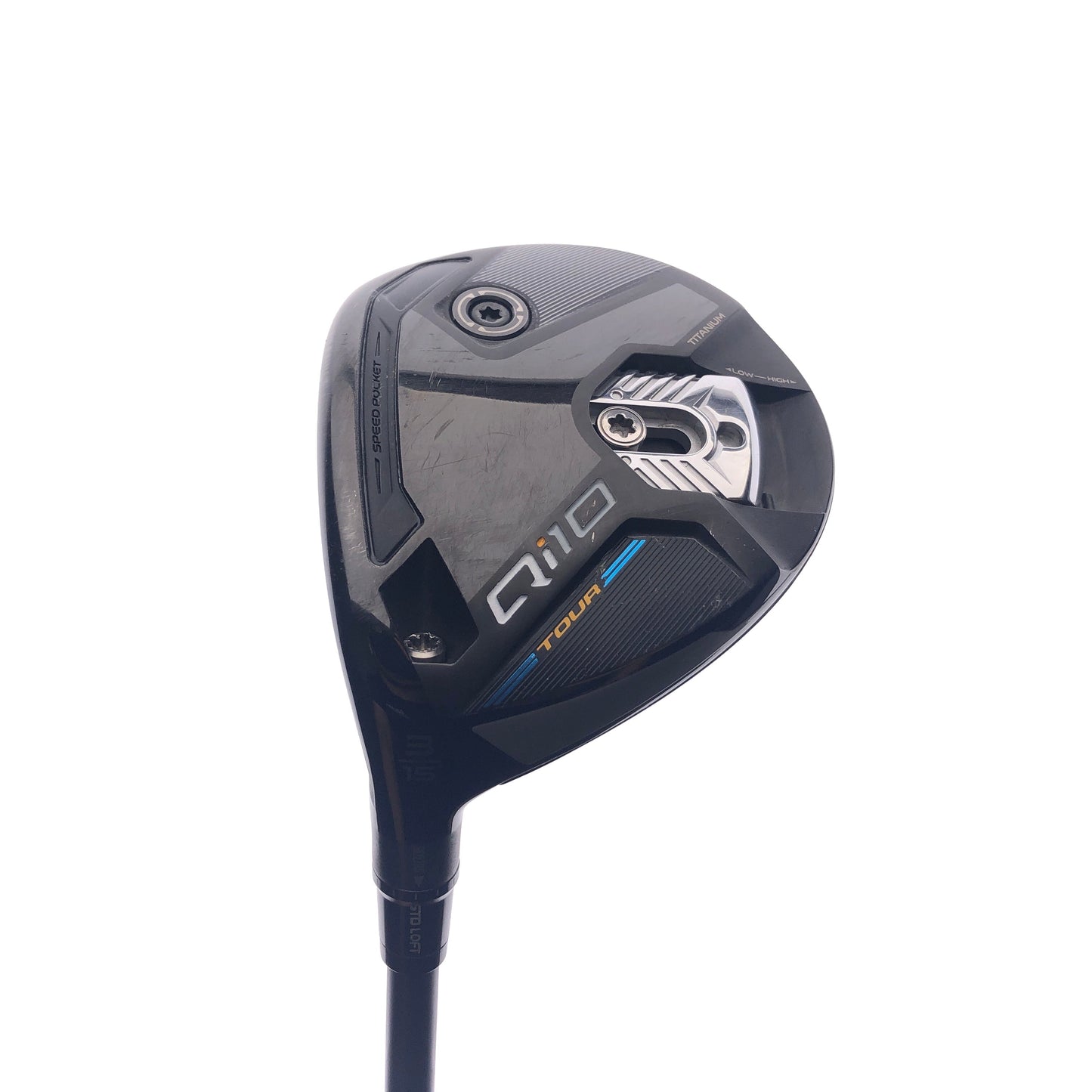 Used TaylorMade Qi10 Tour 3 Fairway Wood / 15 Degrees / TX Flex / Left-Handed