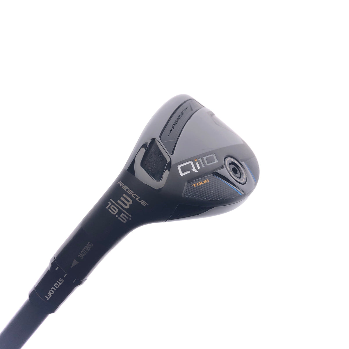 Used TaylorMade Qi10 Tour 3 Hybrid / 19.5 Degrees / Stiff Flex / Left-Handed