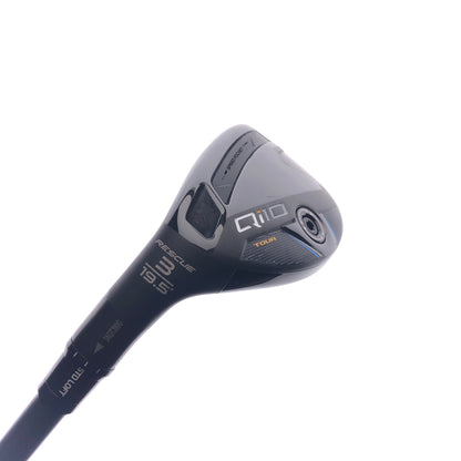 Used TaylorMade Qi10 Tour 3 Hybrid / 19.5 Degrees / Stiff Flex / Left-Handed