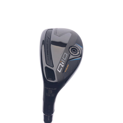 Used TaylorMade Qi10 Tour 3 Hybrid / 19.5 Degrees / Stiff Flex / Left-Handed