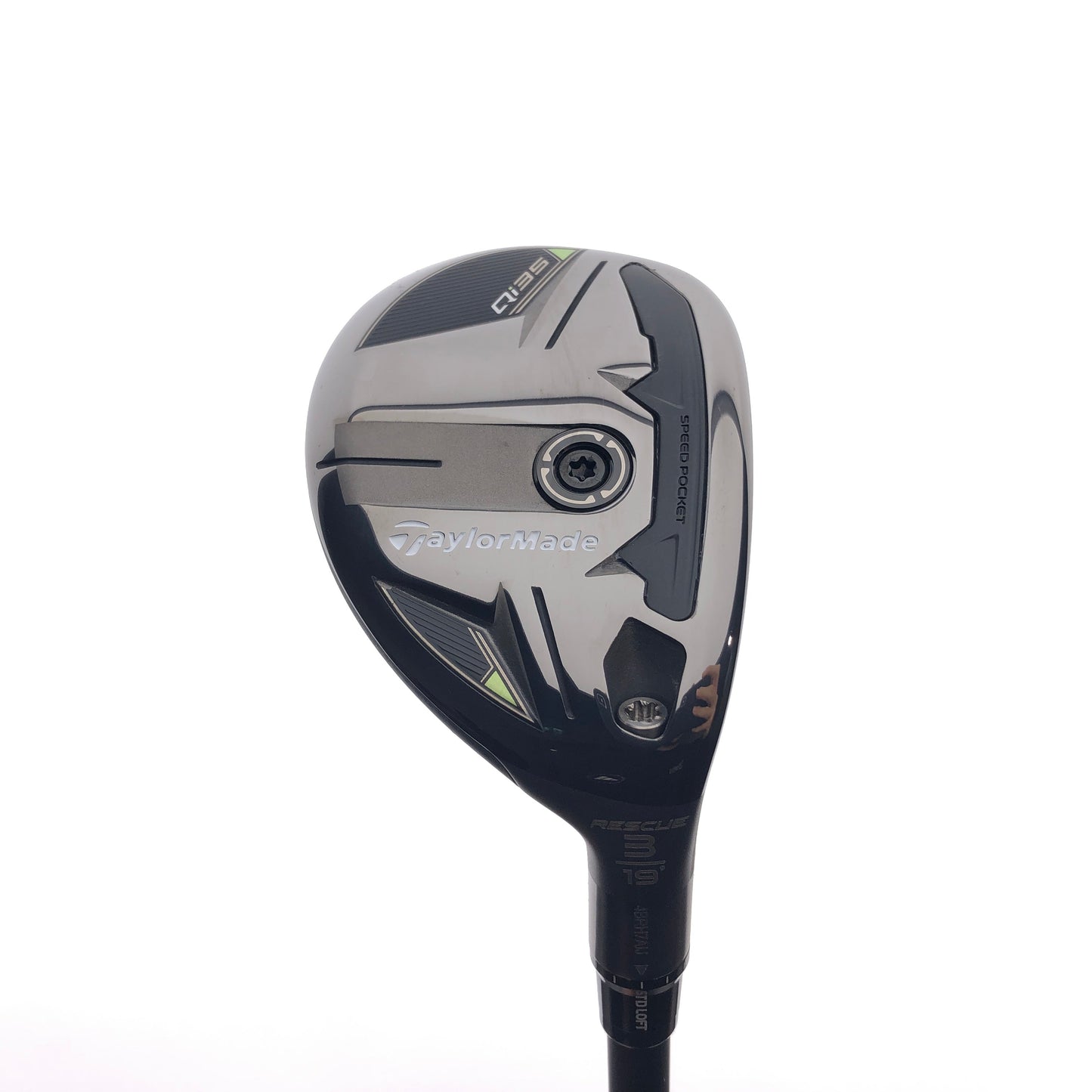 Used TaylorMade Qi35 3 Hybrid / 19 Degrees / Stiff Flex