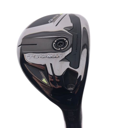 Used TaylorMade Qi35 3 Hybrid / 19 Degrees / Stiff Flex