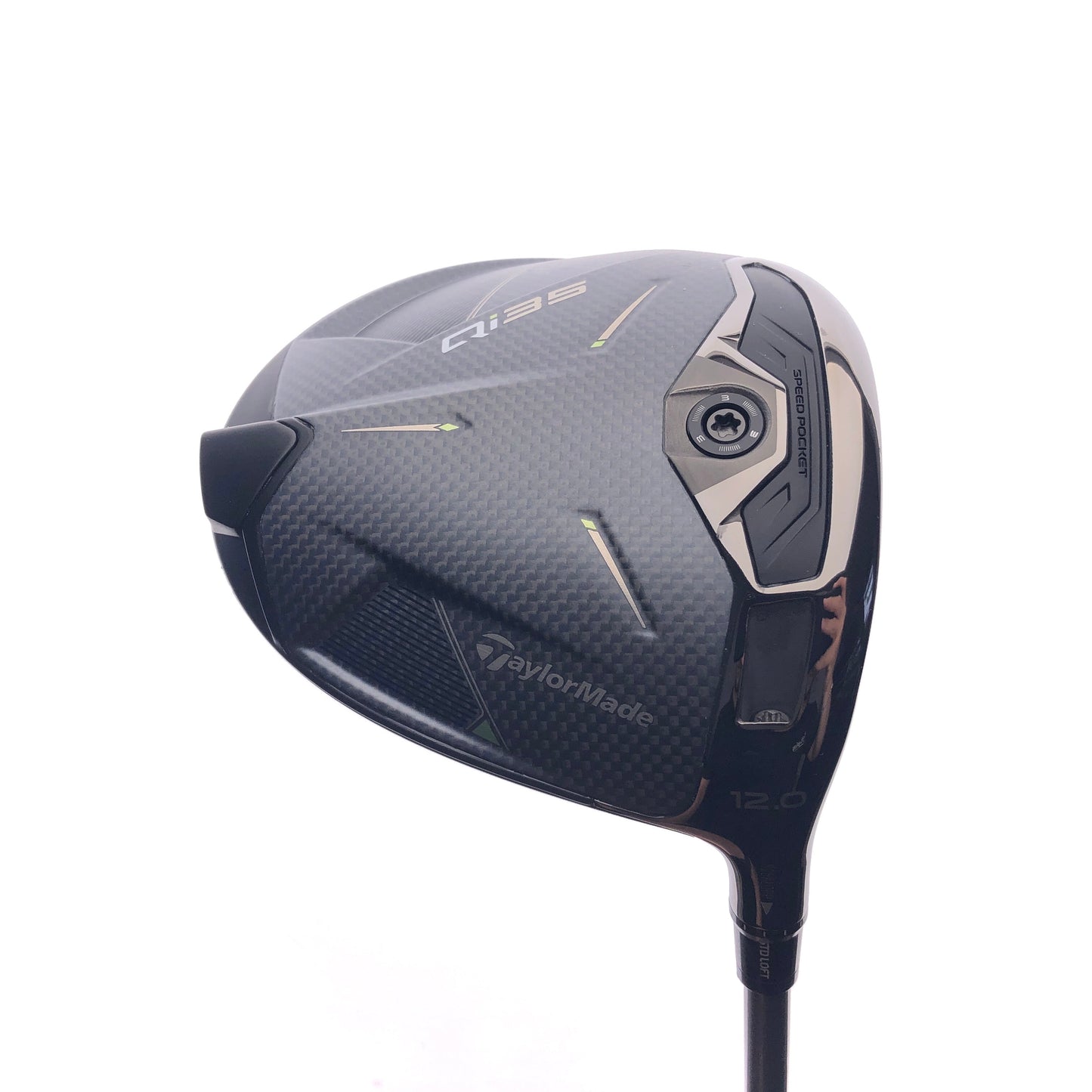 Used TaylorMade Qi35 Driver / 12.0 Degrees / A Flex