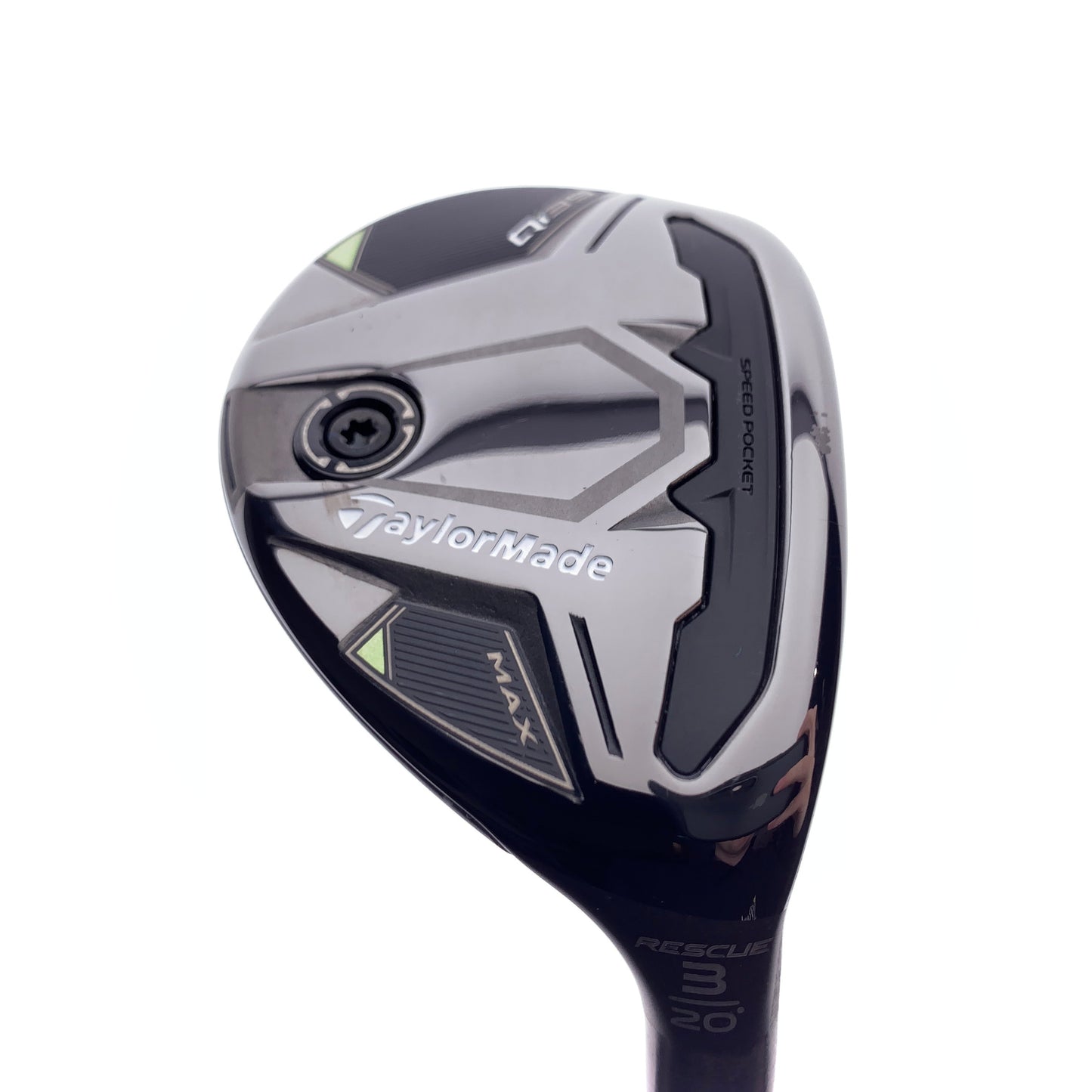 Used TaylorMade Qi35 Max 3 Hybrid / 20 Degrees / Stiff Flex