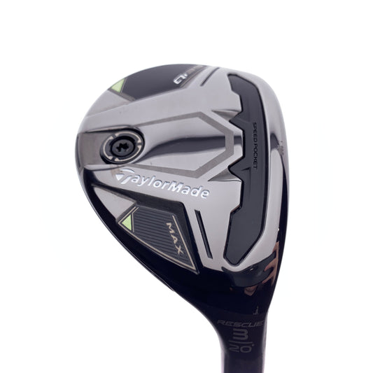 Used TaylorMade Qi35 Max 3 Hybrid / 20 Degrees / Stiff Flex