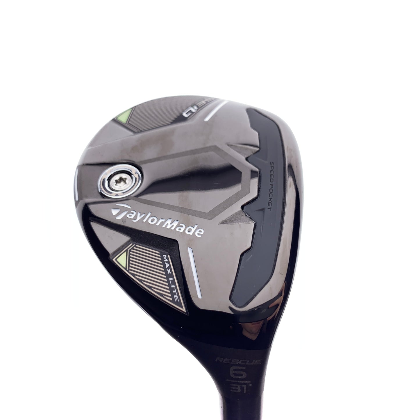 Used TaylorMade Qi35 Max Lite Ladies 6 Hybrid / 31 Degrees / Ladies Flex
