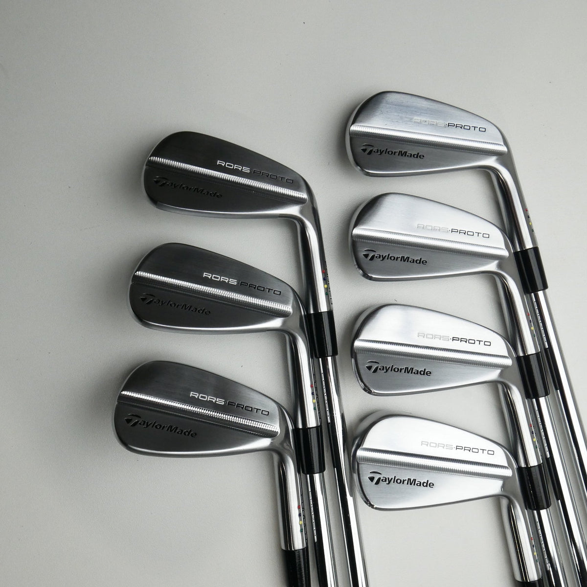 Used TaylorMade Rors Proto Iron Set / 4 - PW / X-Stiff Flex