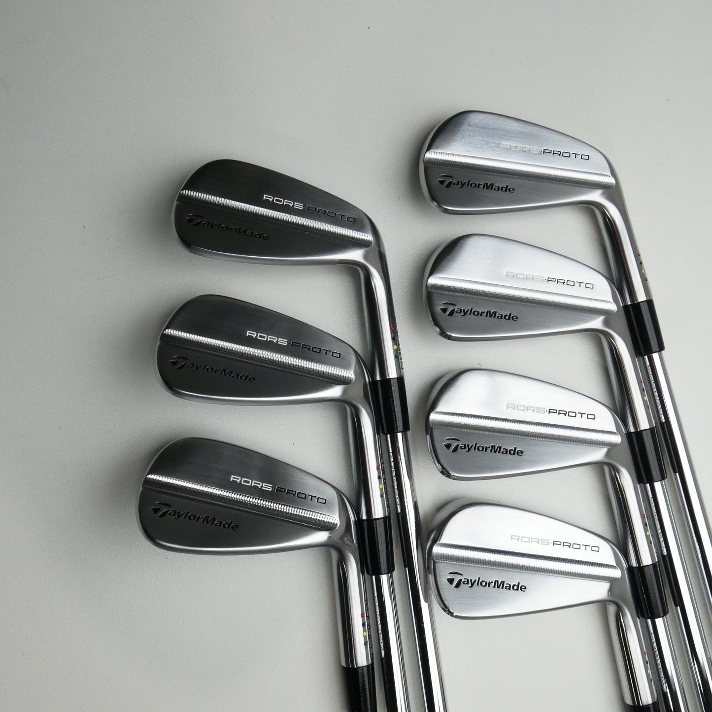 Used TaylorMade Rors Proto Iron Set / 4 - PW / X-Stiff Flex