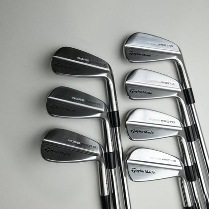 Used TaylorMade Rors Proto Iron Set / 4 - PW / X-Stiff Flex