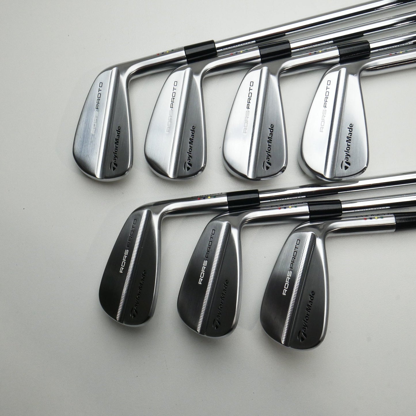 Used TaylorMade Rors Proto Iron Set / 4 - PW / X-Stiff Flex