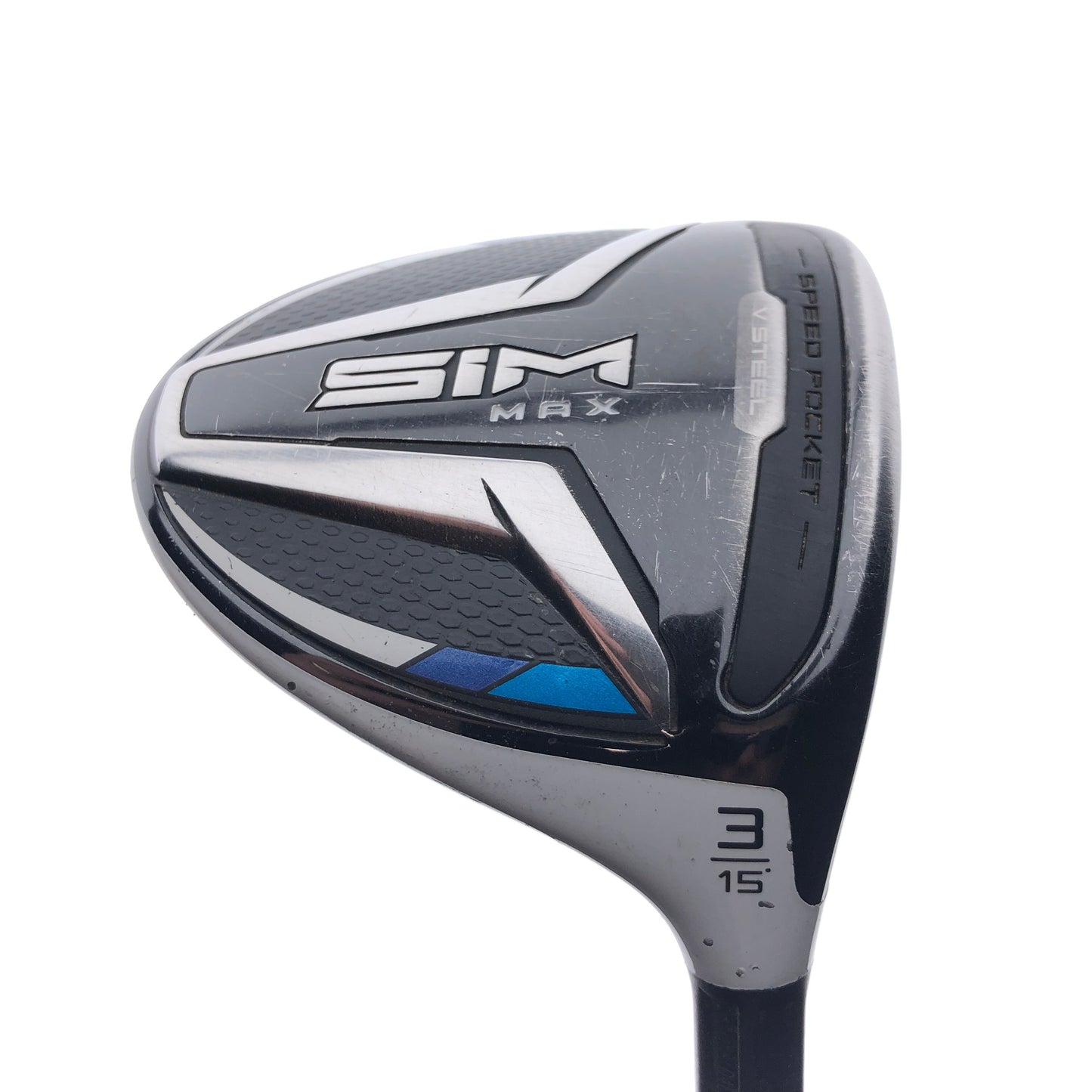 Used TaylorMade SIM Max 3 Fairway Wood / 15 Degrees / Stiff Flex