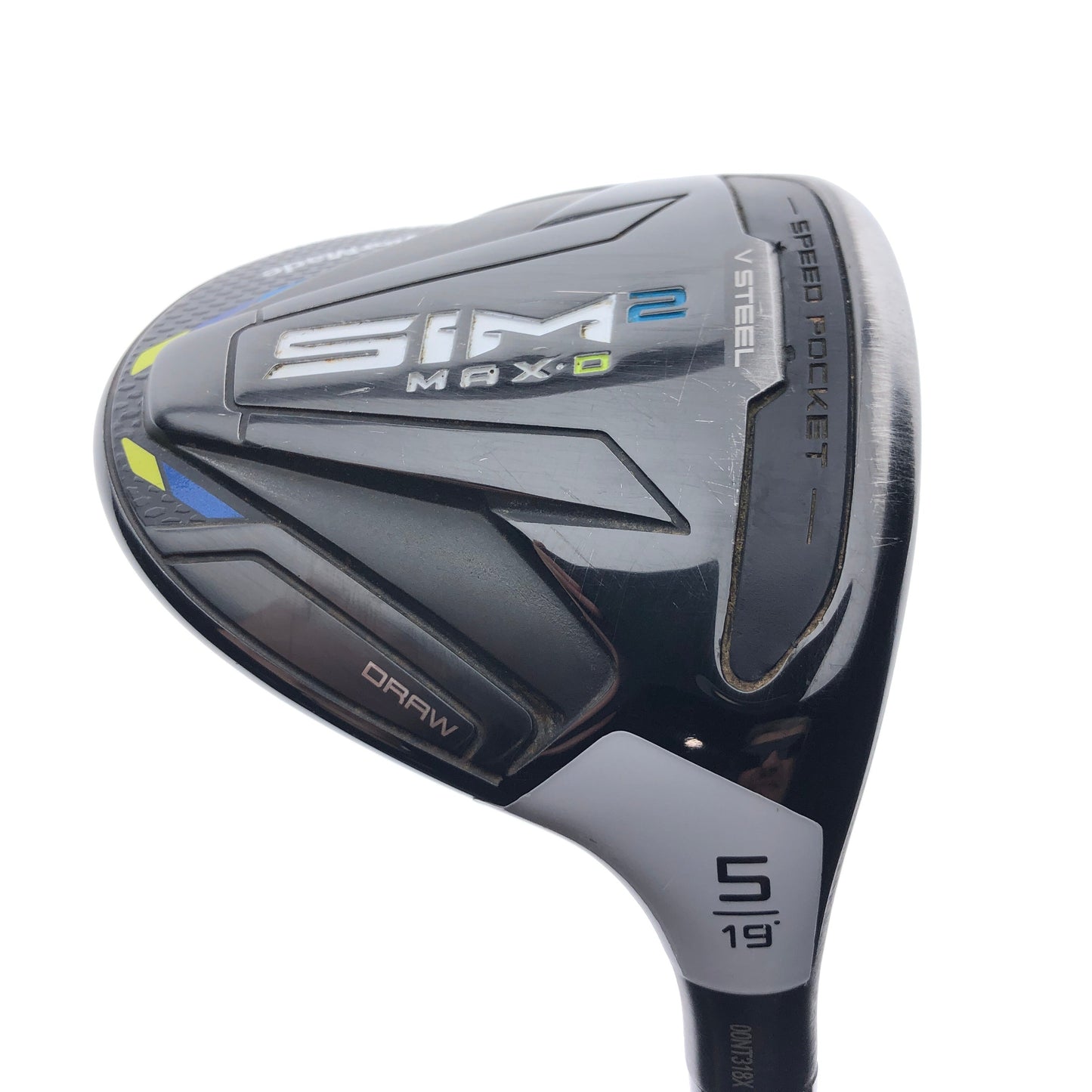 Used TaylorMade Sim2 Max D 5 Fairway Wood / 19 Degrees / A Flex