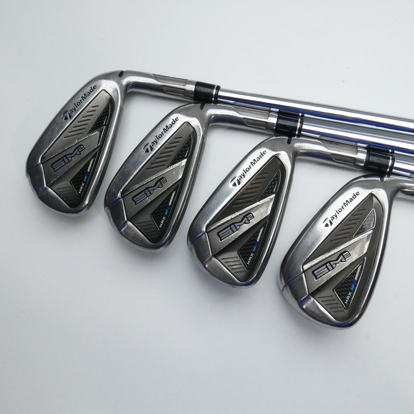 Used TaylorMade Sim2 Max Iron Set / 5 - PW + AW / Regular Flex