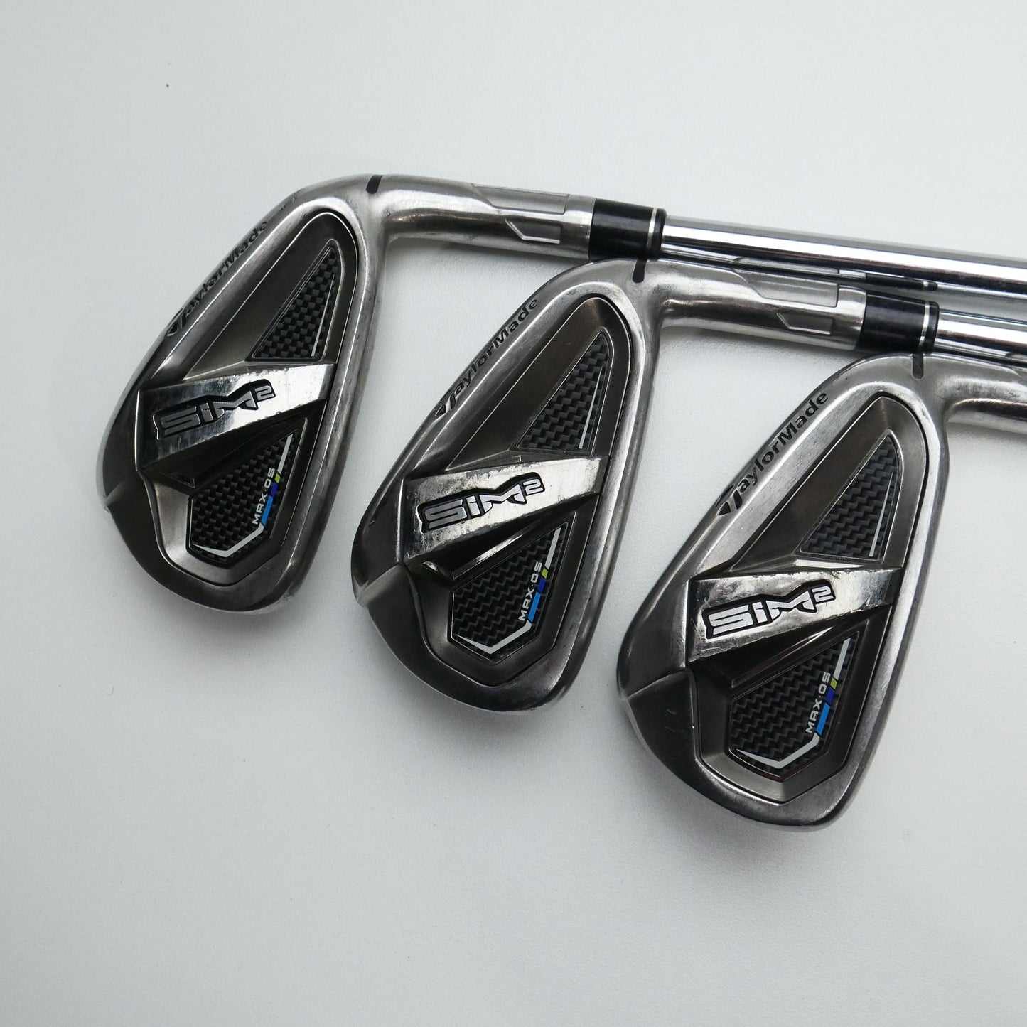 Used TaylorMade Sim2 Max OS Iron Set / 5 - 9 IRON / Regular Flex
