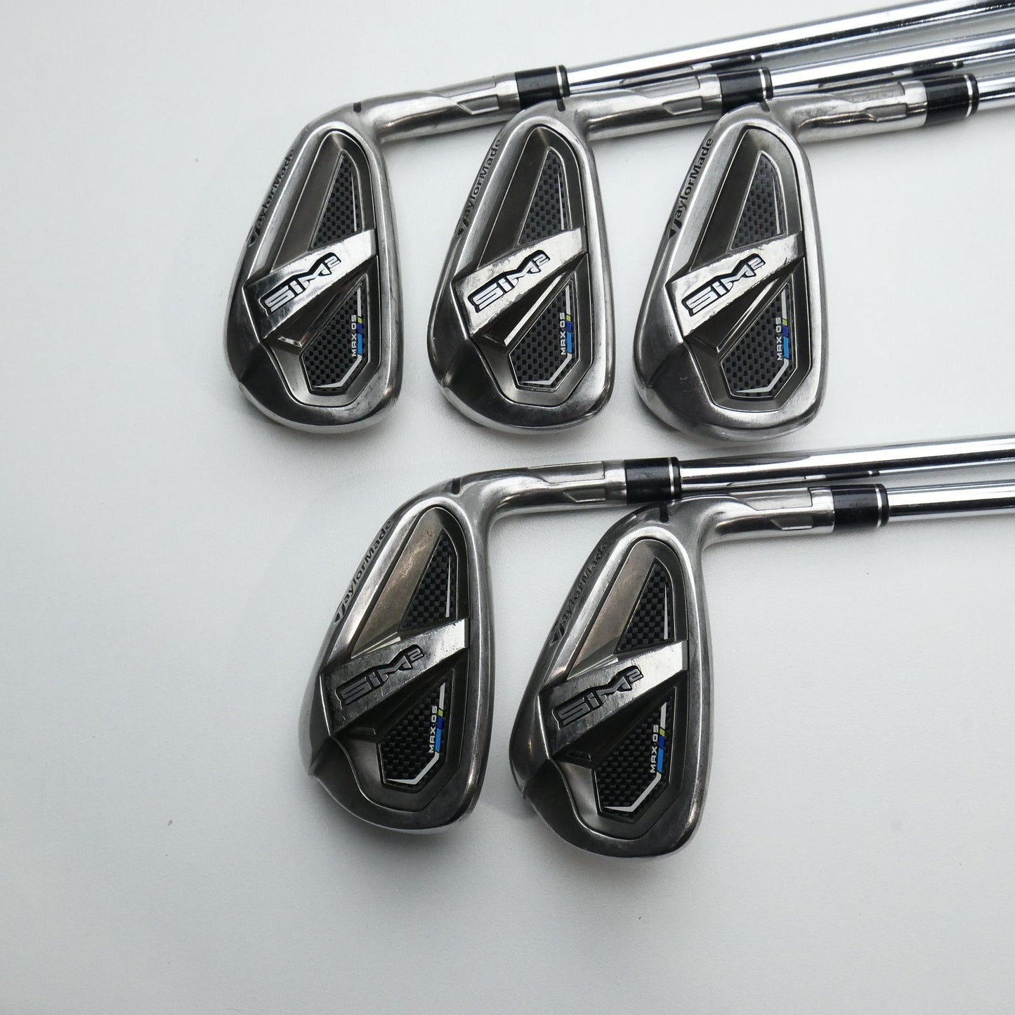 Used TaylorMade Sim2 Max OS Iron Set / 5 - 9 IRON / Regular Flex