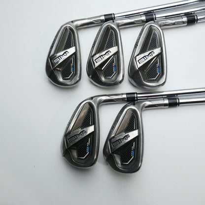 Used TaylorMade Sim2 Max OS Iron Set / 5 - 9 IRON / Regular Flex