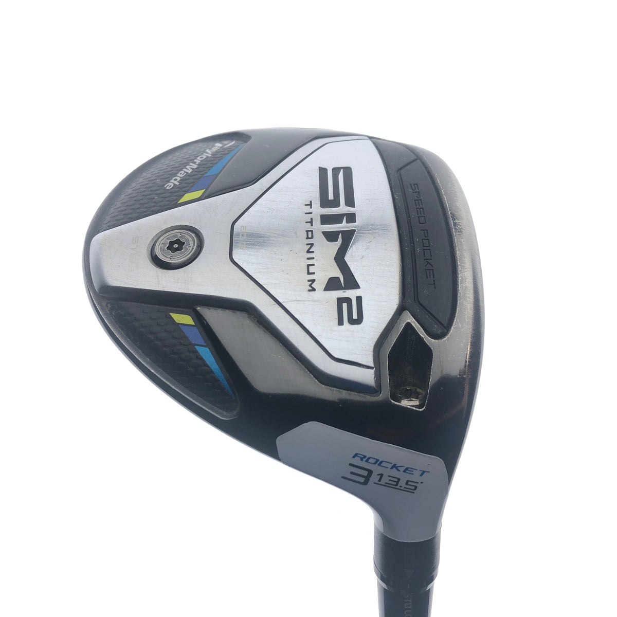 Used TaylorMade Sim2 Titanium 3 Fairway Wood / 13.5 Degrees / Stiff Flex