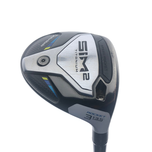 Used TaylorMade Sim2 Titanium 3 Fairway Wood / 13.5 Degrees / Stiff Flex