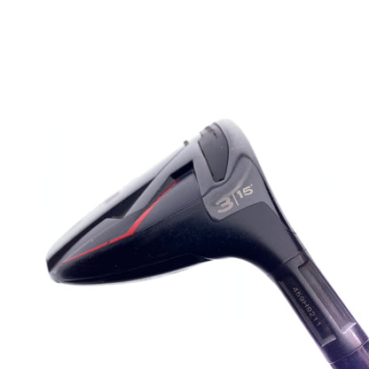 Used TaylorMade Stealth 2 3 Fairway Wood / 15 Degrees / Stiff Flex