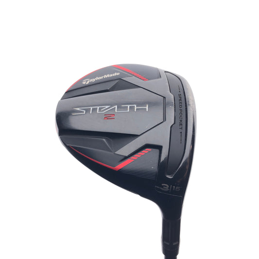 Used TaylorMade Stealth 2 3 Fairway Wood / 15 Degrees / Stiff Flex