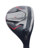 Used TaylorMade Stealth 2 4 Hybrid / 22 Degrees / Regular Flex