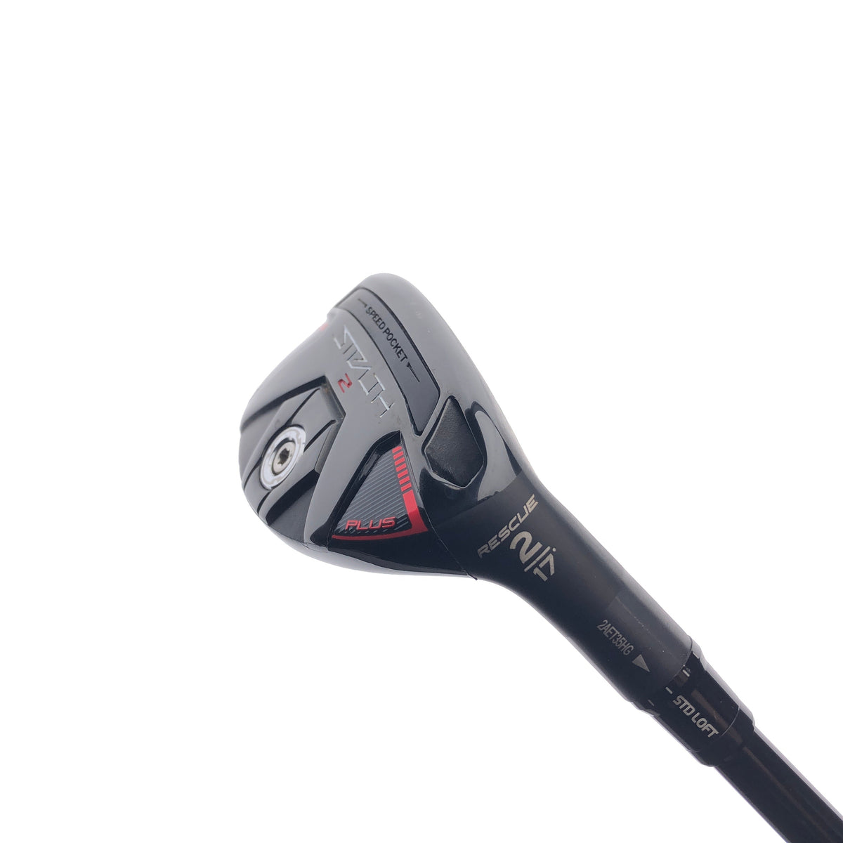 Used TaylorMade Stealth 2 Plus 2 Hybrid / 17 Degrees / Stiff Flex