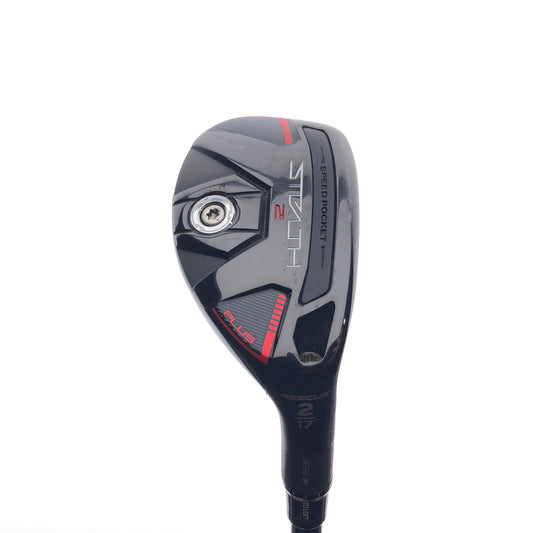 Used TaylorMade Stealth 2 Plus 2 Hybrid / 17 Degrees / Stiff Flex