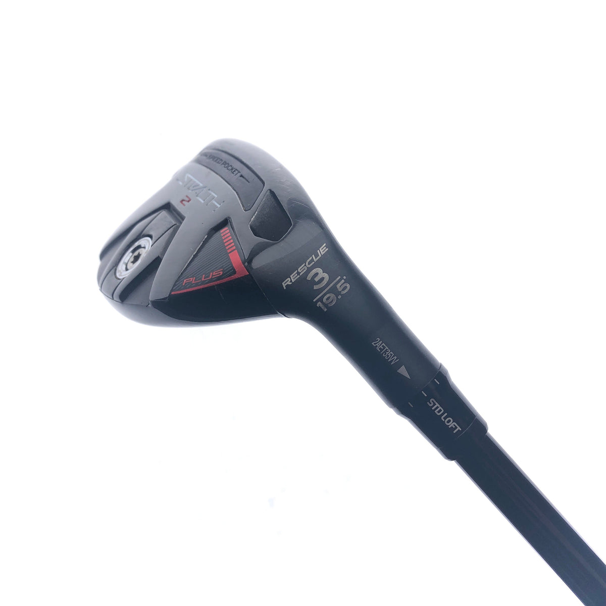 Used TaylorMade Stealth 2 Plus 3 Hybrid / 19.5 Degrees / Stiff Flex