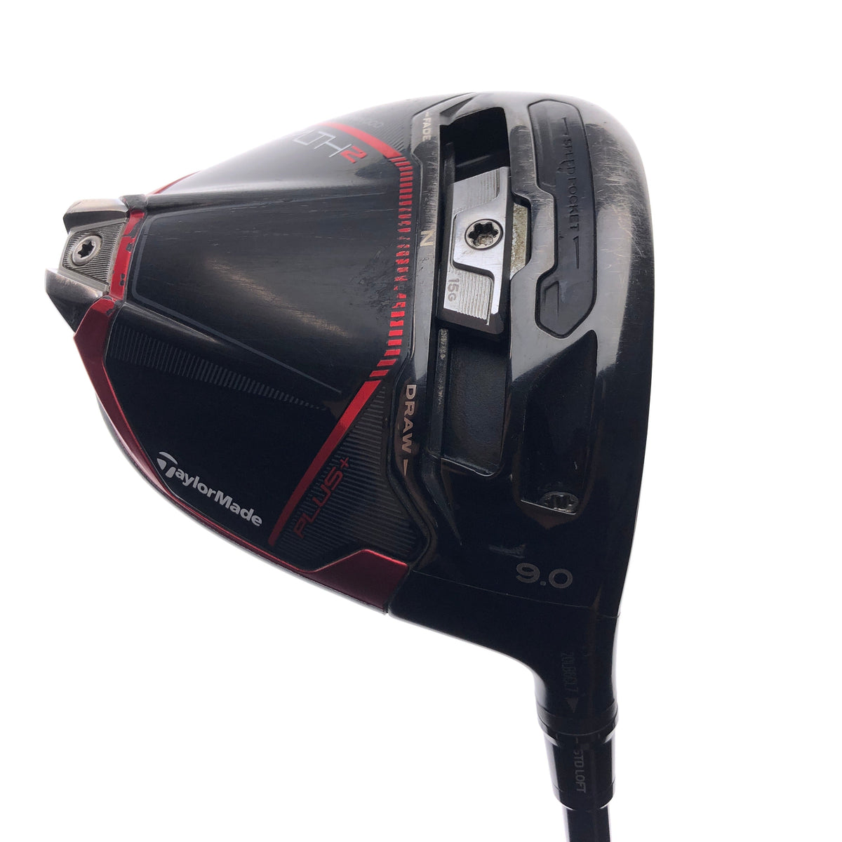 Used TaylorMade Stealth 2 Plus Driver / 9.0 Degrees / Stiff Flex
