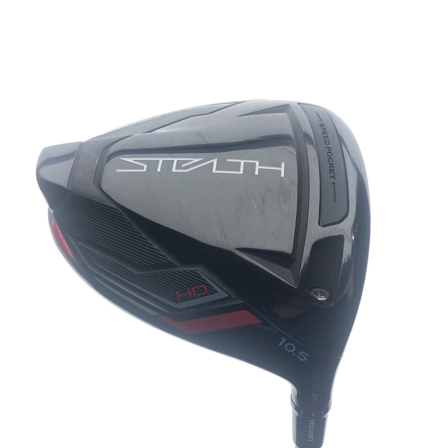 Used TaylorMade Stealth HD Driver / 10.5 Degrees / Stiff Flex