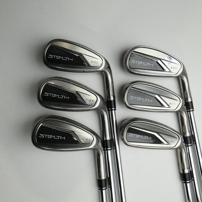Used TaylorMade Stealth HD Iron Set / 5 - PW / Regular Flex